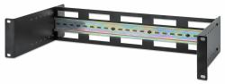 Intellinet 716345 Rack Zubehör Regal-Schiene (RACKMOUNT DIN RAIL KIT 2U- - CHASSIS TO MOUNT 19INCH)