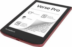 PocketBook Verse Pro eBook-Reader Touchscreen 16 GB WLAN Schwarz, Rot (PocketBook Verse Pro e-book reader 16 GB Wi-Fi Bluetooth - Passion Red)