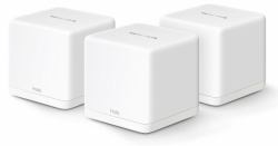 Mercusys HALO H1500X Dual-Band [2,4 GHz/5 GHz] Wi-Fi 6 [802.11ax] Weiß 3 Intern (Mercusys Halo H1500X AX1500 Whole Home Mesh Wi-Fi 6 System [3 Pack])