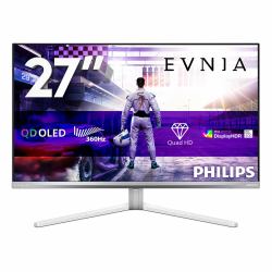 Philips Evnia 8000 27M2N8500/00 computer monitor 67.3 cm [26.5"] 2560 x 1440 pixels Quad HD QD-OLED White (Philips Evnia 8000 27M2N8500 - OLED monitor - gaming - 27" [26.5" viewable] - 2560 x 1440 ...