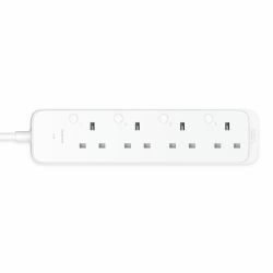 TP-Link Tapo P304M Verlängerungskabel 1,5 m 4 AC-Ausgänge Drinnen Weiß (TP-LINK SMART WIFI POWER STRIP)