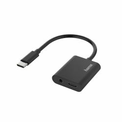 Hama 00200319 Audiokarte 2.0 Kanäle USB (Hama 200319 Audio-Adapter 2in1 USB-C-S)