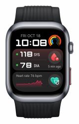 Huawei WATCH D2 4,62 cm [1.82"] AMOLED 38 mm Digital 480 x 408 Pixel Touchscreen Aluminium (Huawei Watch D2 [Luca-B19] Black)