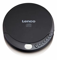 Lenco CD-010 CD-Player Schwarz Tragbarer CD-Player (Cd Player Portable Cd Player - Black - Warranty: 12M)