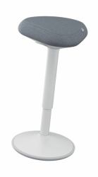 Leitz Ergo Active Standing Stool with Comfort Seat (Leitz Ergo Active Standing Stool with Comfort Seat Light Grey)