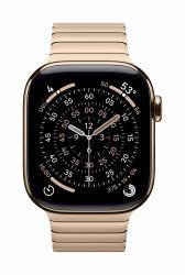 Apple MXMC3ZM/A Intelligentes tragbares Accessoire Band Gold Edelstahl (Apple - Strap for smart watch - 42mm - 135-195 mm - gold)