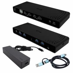 i-tec Universal Dual 4K Display Docking Station + Power Delivery 85W 