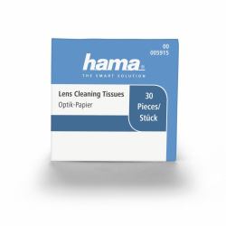 Hama 00005956 Reinigungstücher Papier Beige, Cremefarben 5 Stück[e] (OPTICAL LENS CLEAN PAPER 5X 30 PAGES)