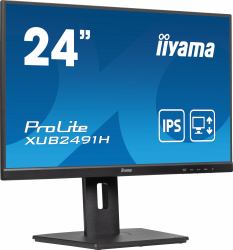 iiyama ProLite XUB2491H-B1 Computerbildschirm 60,5 cm [23.8"] 1920 x 1080 Pixel Full HD LED Schwarz (iiyama ProLite XUB2491H-B1 skÃ¦rm - LED)