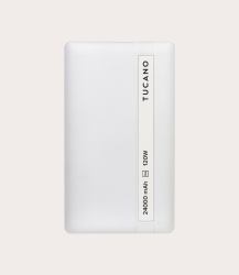 Tucano Power bank for laptop 24000 mAh Weiß (POWERBANK FR LAPTOP WEI - 120W 24.000MAH)