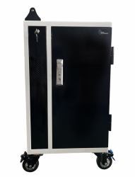 Power Technologies PT-Vert-15 Wagen zur Verwaltung tragbarer Geräte Weiß (PT-VERT-GLIDE-15 15-Bay Secure)