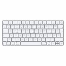 Apple MXCK3MG/A Tastatur Universal USB + Bluetooth QWERTZ Ungarisch Silber, Weiß 