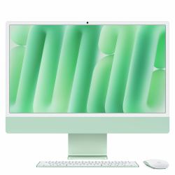 Apple iMac Apple M M4 59,7 cm [23.5"] 4480 x 2520 Pixel All-in-One-PC 16 GB 256 GB SSD macOS Sequoia Wi-Fi 6E [802.11ax] Grün (iMac24" Green/M4-8C-CPU,8C-GPU/16GB/256GB SSD/Key-Deutsch/MM2)