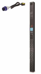 APC Rack PDU 2G, mit Messfunktion, Null HE, 16 A, 230 V, [18] C13 & [2] C19, IEC309-Leitung (Rack PDU 2G, Metered, ZeroU, 16A, 230V, [18] C13 & [2] C19, IEC309 Cord)