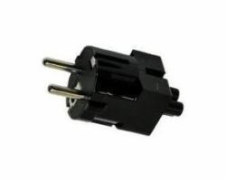 HP 720949-021 Netzstecker-Adapter Typ C [Euro-Stecker] Schwarz (Duck Head Power Adapter - Warranty: 12M)