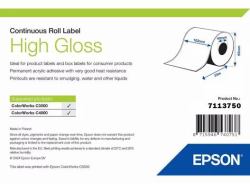 Epson High Gloss Label Selbstklebendes Druckeretikett (HIGH GLOSS LABEL CONTINUOUS - ROLL 102MM X 33M)
