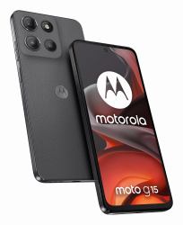 Motorola moto g15 17,1 cm [6.72"] Dual-SIM Android 15 4G USB Typ-C 4 GB 128 GB 5200 mAh Grau (MOTOROLA MOTO G15 5G XT2521-3 GRAVITY GREY 4/128GB)