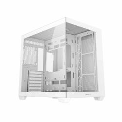 DeepCool CG530 WH Midi Tower White (DeepCool CG530 Dual-Chamber Computer Case, Tempered Glass Panels, Advanced Cooling Support, Exceptional Cable Management, White)