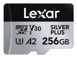 Lexar Professional SILVER PLUS microSDXC UHS-I Card (Lexar SILVER PLUS micro SD Card 256GB)