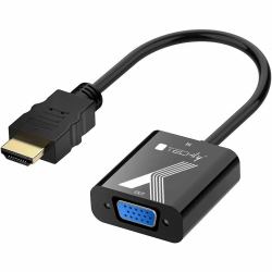 Techly IDATA HDMI-VGA2P Videosignal-Konverter 1920 x 1200 Pixel (Cable Adapter Converter Hdmi - To Vga - Warranty: 12M)