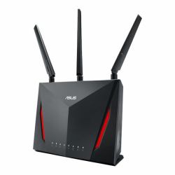 ASUS RT-AC2900 wireless router Gigabit Ethernet Dual-band [2.4 GHz / 5 GHz] Black (ASUS RT-AC2900 - trÃ¥dlÃ¸s router - 802)