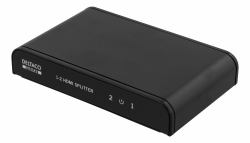 Deltaco HDMI-245 Videosplitter 2x HDMI 