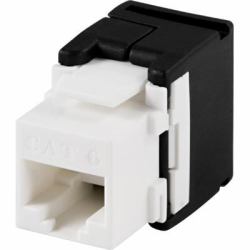 Deltaco MD-102 Kabeladapter RJ-45 Schwarz, Weiß (DELTACO MD-102 - modular indlÃ¦g)