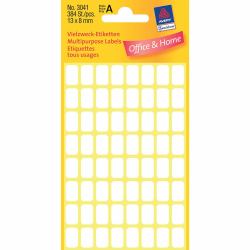 Avery Mini-Organisations-Etiketten, weiß, 13 x 8 mm, permanent (Avery Zweckform - etiketter til flere)
