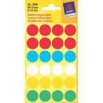 Avery Round Labels Ø 18 selbstklebendes Etikett 96 Stück[e] (Avery assorted colors - etiketter - 96)