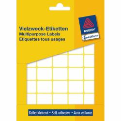 Avery Mini-Organisations-Etiketten, weiß, 22 x 18 mm, permanent (Avery Multi-Purpose Labels 3318 - etik)