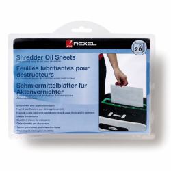 Rexel Ölblätter für Aktenvernichter [20] (Rexel rivejernsolieark)