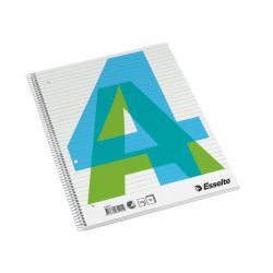 Esselte College Pad A4 Notizbuch 70 Blätter Blau, Grün, Weiß (KollegieBlkck A4 70/70 linjera)