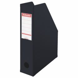 Esselte VIVIDA Aktenordner Schwarz Polyvinylchlorid [PVC] (Esselte Vivida tidsskriftsamler PVC A4)
