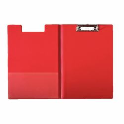 Esselte 56043 Sammelmappe Kunststoff Rot A4 (Esselte clipboard m/forside PP A4 rÃ¸d)