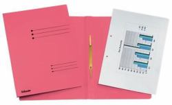 Esselte 621056 Sammelmappe Karton Rot A4 (Arbejdsmappe karton genbrug A4 rÃ¸d)