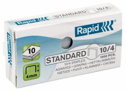 Rapid 10/4 Klammerpack 1000 Heftklammern (Rapid hÃ¦fteklammer Standard 10/4 t/10)