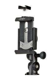 Joby GripTight PRO 2 Stativaufsatz Schwarz Acrylnitril-Butadien-Styrol [ABS], Aluminium, Edelstahl, Stahl, Thermoplastisches Elastomer [TPE] 1/4" panoramisch (Joby GripTight PRO 2 Mount Hoved for s)