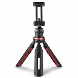 Hama Solid Stativ Smartphone/Tablet 3 Bein[e] Schwarz, Rot (Hama 2in1 "Solid" 19B stÃ¸ttesystem - s)