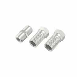 Hama 00205203 Koaxialstecker F-Typ 3 Stück[e] (HAMA SAT Adapter Kit F)