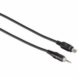 Hama 00005208 Kamerakabel 0,68 m Schwarz (Hama Connection Adapter Cable for Niko)
