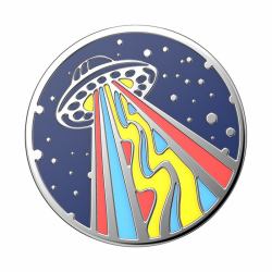 PopSockets Enamel Outta This World Navy (PopSockets PopGrip - fingergrip/stÃ¸tte)