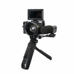 AgfaPhoto Realishot VLG-4K 24 MP CMOS Schwarz (AGFAPHOTO Vlogging Camera Realishot 16)