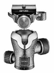 Gitzo GH1382TQD Stativaufsatz Schwarz, Metallisch Aluminium 1/4" Kugel [Form] (Ballhead Traveler GH1382TQD)