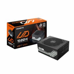 GIGABYTE UD1600PM PG5 AI TOP Netzteil 1600 W 20+4 pin ATX ATX Schwarz (GIGABYTE 1600W PLAT F/M UD1600PM AI TOP)