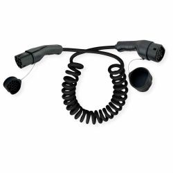 EV-LADEKABEL SPIRALE.TYP2.3-PH - 16A.11KW.7.5M
