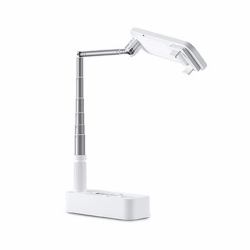 4smarts Selfie Stand LoomiPod Folg Selfie-Stick Smartphone Weiß (Selfie Stand LoomiPod Fold with Lamps)