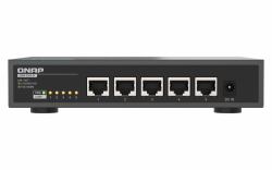 QNAP QSW-3205-5T Netzwerk-Switch Unmanaged 10G Ethernet [100/1000/10000] Desktop Schwarz 
