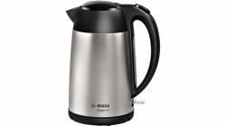 Bosch TWK3P420 Wasserkocher 1,7 l 2400 W Schwarz, Edelstahl (Bosch DesignLine TWK3P420 - kedel - ru)