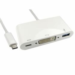 cablenet 24-0286 laptop-dockingstation & portreplikator USB 3.2 Gen 1 [3.1 Gen 1] Type-C Weiß 