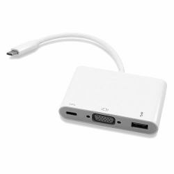 cablenet 24-0301 laptop-dockingstation & portreplikator USB 3.2 Gen 1 [3.1 Gen 1] Type-C Weiß 